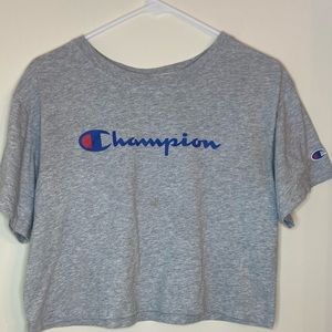 Champions, Womans small, Grey crop top